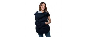 Cobertor porteo invierno Wombat Azul Marino