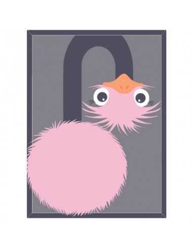 Manta para bebé Bizzi Growin Oliva Avestruz