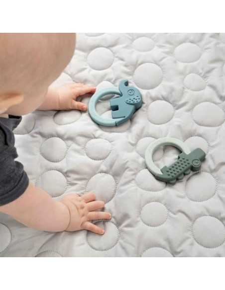 Pack de 2 mordedores Deer friends Verde/Azul de Done by Deer