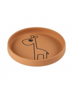 Comprar Plato Silicona Jirafa Raffi de Done By Deer| Alimentación Bebé