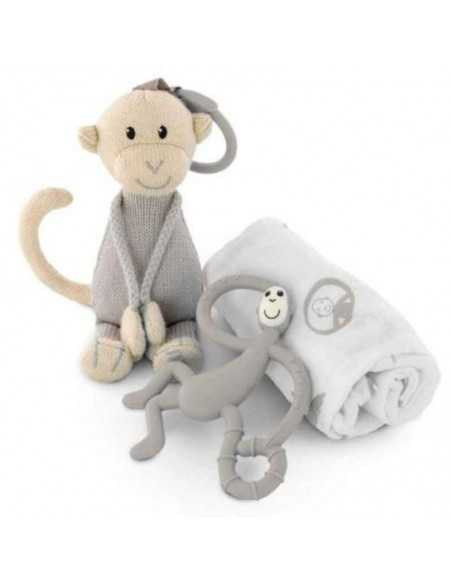 Set Muselina + Mordedor + Peluche de Matchstick Monkey |Entrega 24-48h
