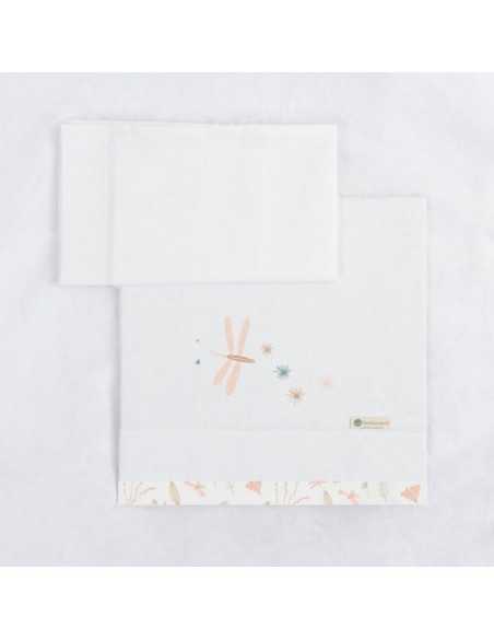 Comprar juego sabanas tres piezas cuna 120x60 Cottage| Bimbidreams