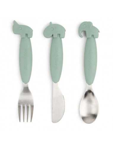 Comprar Juego de Cubiertos Done By Deer | Alimentación Bebé