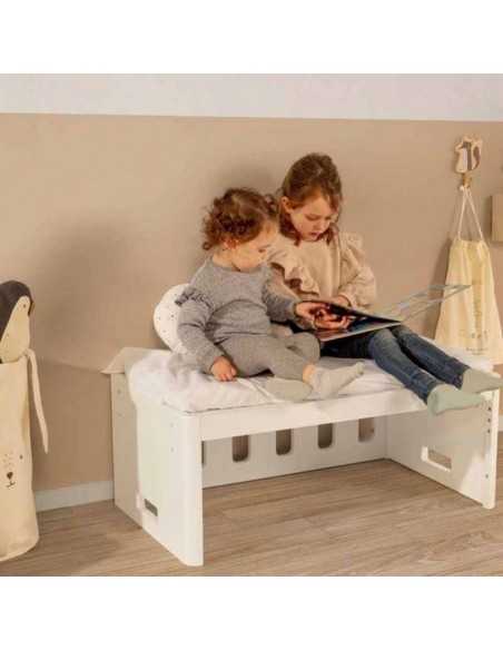 Comprar MiniCuna Colecho Lulú Blanco/madera Micuna | Tiendas Madrid