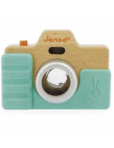 Comprar camara de Fotos Sonora Turquesa de Janod | Juguetes de Madera.