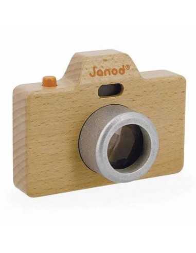 Comprar camara de Fotos Sonora Turquesa de Janod | Juguetes de Madera.
