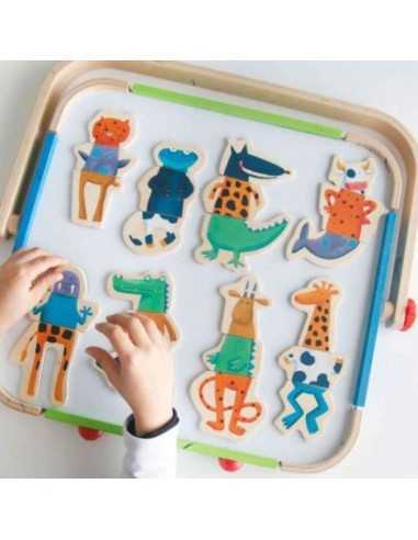Comprar Puzzle Magnético Animales Locos de Djeco | Tiendas en Madrid