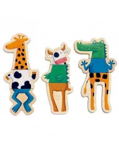 Comprar Puzzle Magnético Animales Locos de Djeco | Tiendas en Madrid