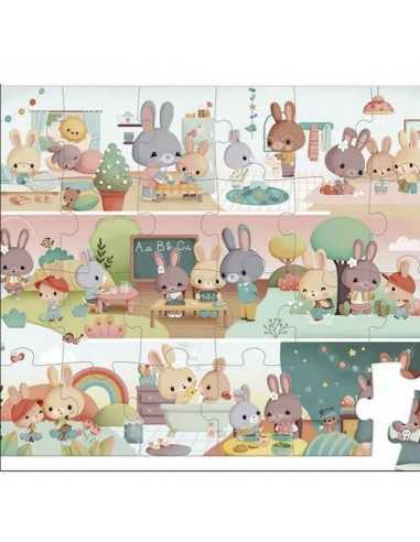 Comprar Puzzle Un día de Janod | Juguetes Infantiles