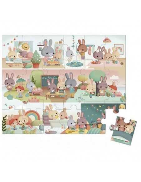 Comprar Puzzle Un día de Janod | Juguetes Infantiles