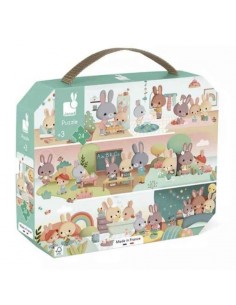 Comprar Puzzle Un día de Janod | Juguetes Infantiles