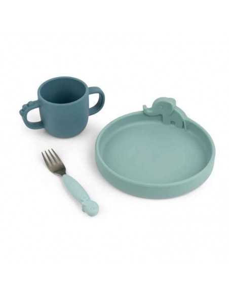 Comprar Vajilla de silicona Done By Deer | Alimentación Bebé