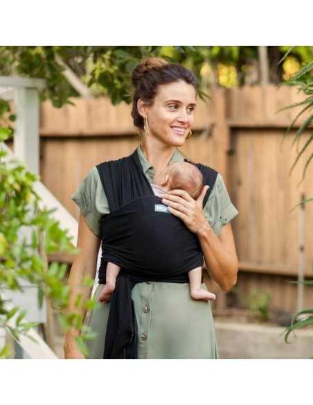 Comprar Fular Portabebés Elástico Moby Wrap Evolution Black