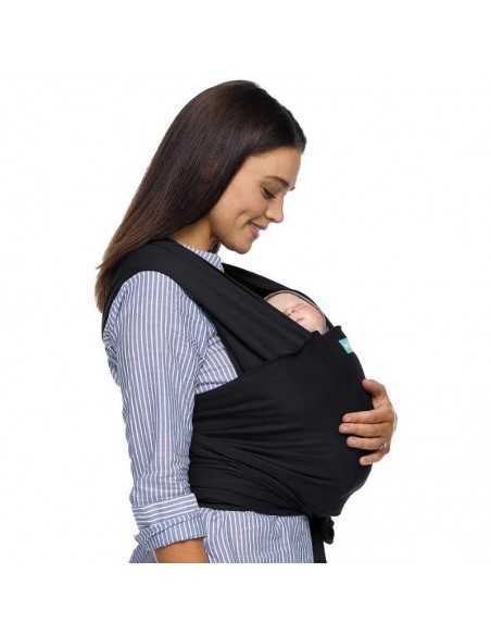 Comprar Fular Portabebés Elástico Moby Wrap Evolution Black
