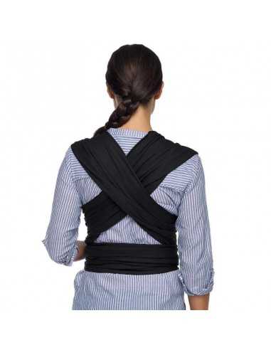 Comprar Fular Portabebés Elástico Moby Wrap Evolution Black
