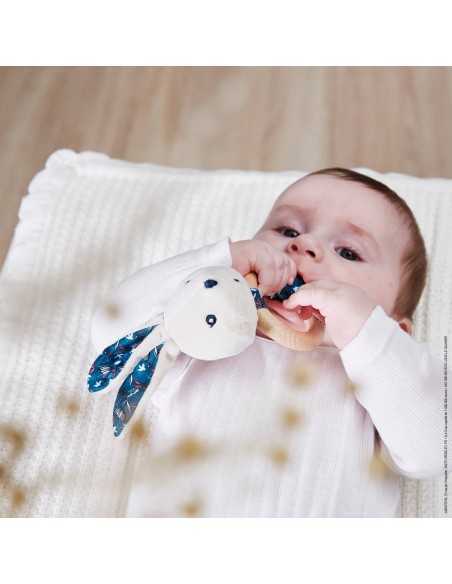Comprar Mordedor Conejito Cascabelero Paloma de Kaloo| Mordedores Bebe