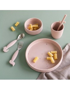 Comprar Set Mini Vajilla de silicona Sea Friends de Done By Deer 2