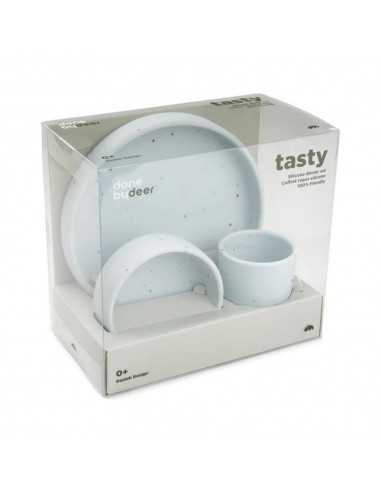 Comprar Set Mini Vajilla de silicona Sea Friends de Done By Deer