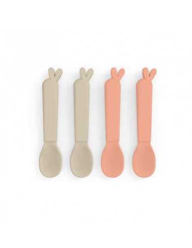 Comprar Pack de 4 Cucharas Kiddish Arena/Coral de Done by Deer |Tiendas en Madrid