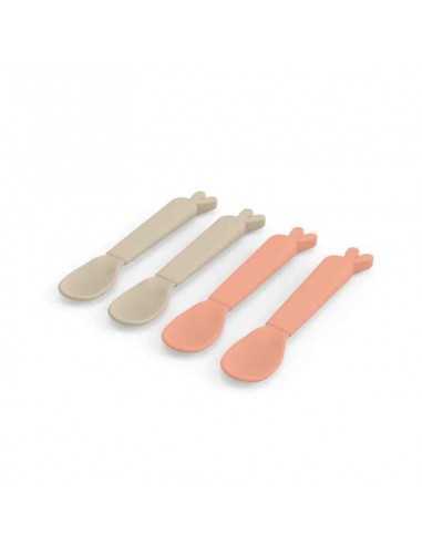 Comprar Pack de 4 Cucharas Kiddish Arena/Coral de Done by Deer |Tiendas en Madrid