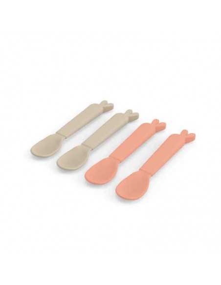 Comprar Pack de 4 Cucharas Kiddish Arena/Coral de Done by Deer |Tiendas en Madrid