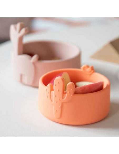 Comprar Juego de Cuencos de Silicona 2 piezas Lalee Rosa/Coral | Done By Deer