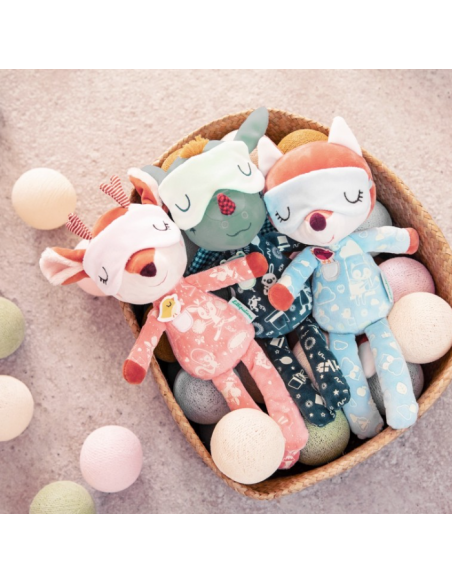 Joey Alice Amigos de la Noche de Lilliputiens | peluche de apego