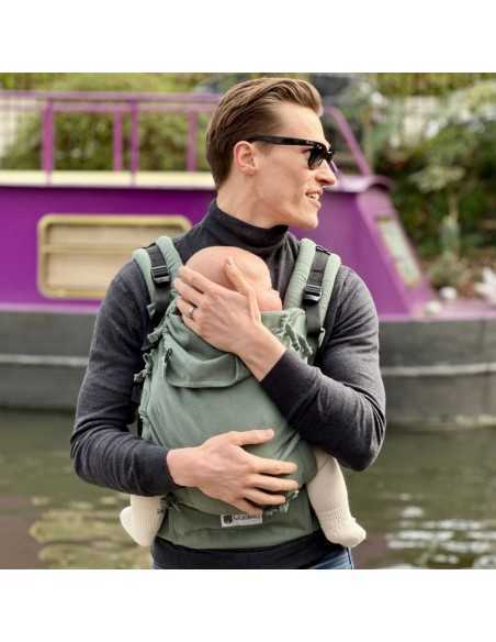 Comprar Quokkababy E-Carrier Green Diamond | Mochila Porteo ergonómico