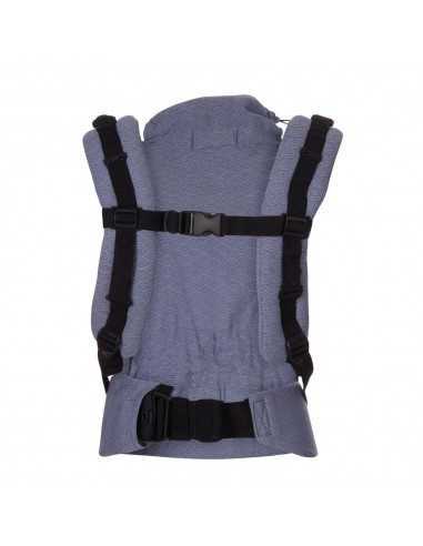 Mochila Ergonómica Quokkababy E-Carrier Blue Waves | Comodidad y Adaptabilidad