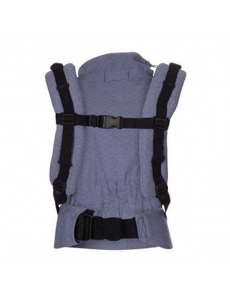 Mochila Ergonómica Quokkababy E-Carrier Blue Waves | Comodidad y Adaptabilidad