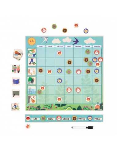 Juego magnético tabla de organización