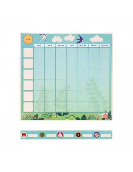 Juego magnético tabla de organización