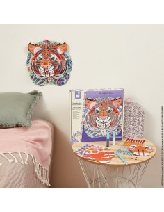 Cuadro para Rascar Animales del Mundo de Janod 2