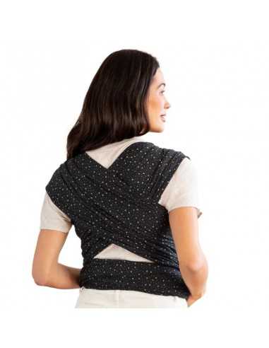 Comprar Fular Portabebés Elástico Moby Wrap Terrazo Black |Envío 24h