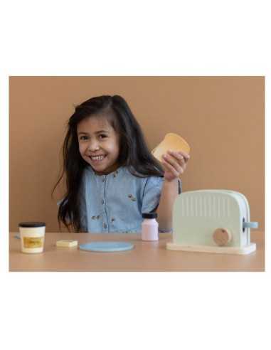 Set de Tostadora de Madera de Little Dutch