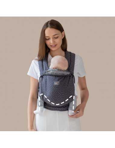 Love Tie Portabebés Ergonómico Love and Carry - Granite