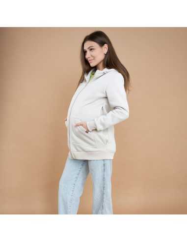 Sudadera de Maternidad y Porteo Love and Carry - Sésamo