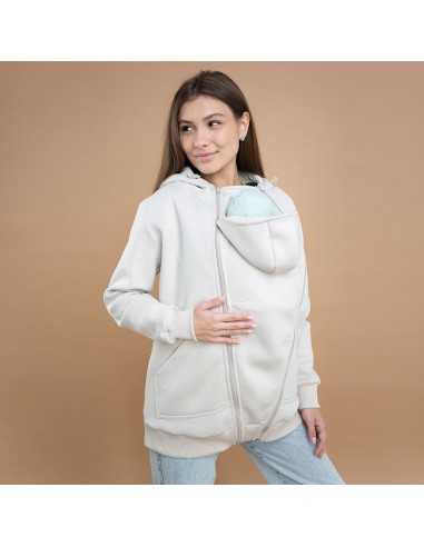 Sudadera de Maternidad y Porteo Love and Carry - Sésamo