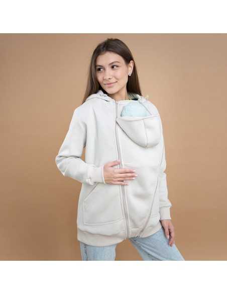 Sudadera de Maternidad y Porteo Love and Carry - Sésamo