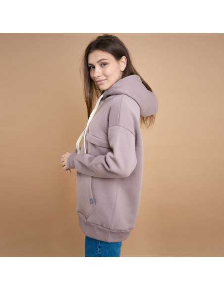 Sudadera de Maternidad y Lactancia Love and Carry - Cappuccino
