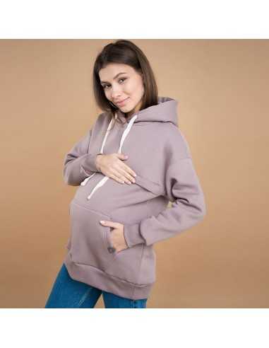 Sudadera de Maternidad y Lactancia Love and Carry - Cappuccino