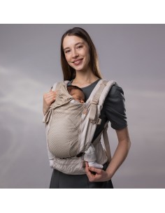 Portabebés ergonómico 4 en 1 de 0 a 36 meses, mochila transpirable frontal  cómoda para bebé