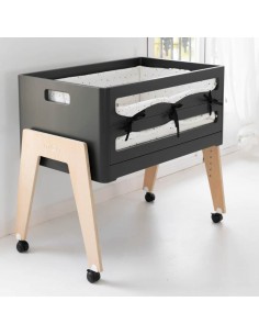 Comprar MiniCuna Colecho Lulú Antracita Micuna | Tiendas Madrid 2