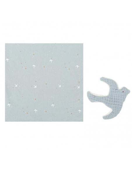 Muselina de Bambú con Dou Dou de Bimbidreams| Comprar Muselinas