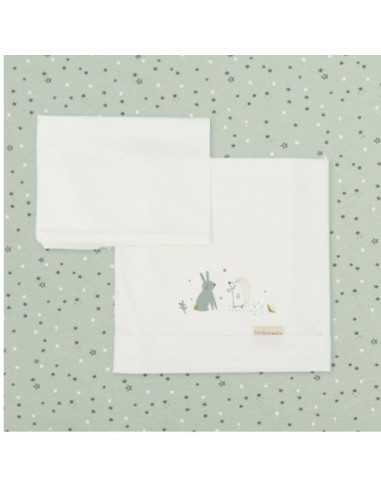 Comprar juego sabanas punto tres piezas minicuna 50x80 Bimbidreams modelo Happy