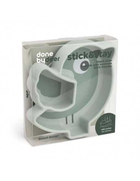 Comprar plato Silicona Con Ventosa Done By Deer | Alimentación Bebé