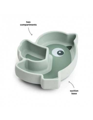 Comprar plato Silicona Con Ventosa Done By Deer | Alimentación Bebé