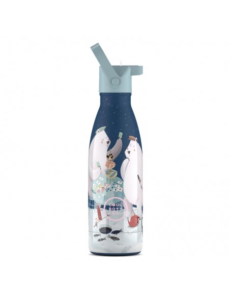 Botella termica acero inoxidable | Cool Bottles Polar Bears 350ml