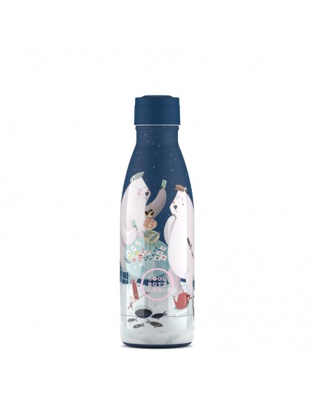 Botella termica acero inoxidable | Cool Bottles Polar Bears 350ml
