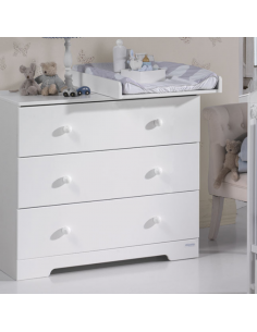 Colección comoda con tiradores de bola o estrella Micuna - Cómoda de diseño Bebé - Mejor precio 2